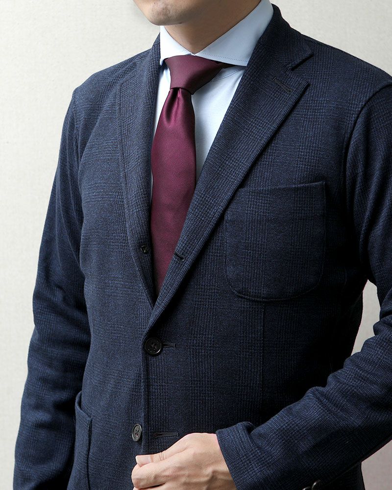 ジャケット / グレンチェック / ウール混 【最短1～最長3営業