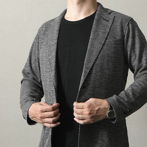 完売品✨フォグリネンワーク　ピエリーナコート　ヘリンボーン　リネン　ブラック ORIGINAL) ヘリンボーンシングルロングコート (black